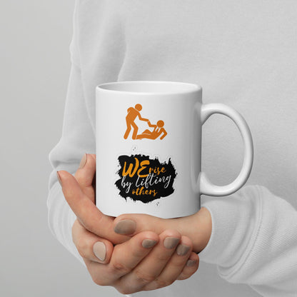 Community Support Ceramic Printed Mug
