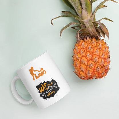 Community Support Ceramic Printed Mug