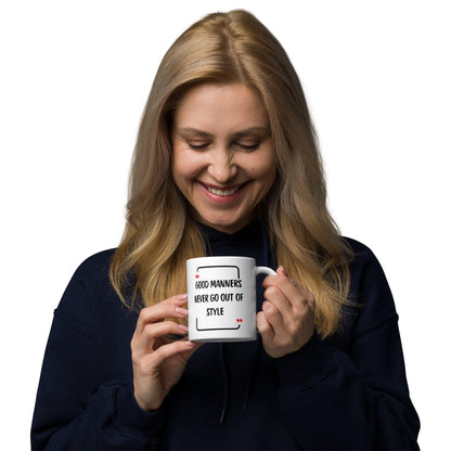 Eternal Elegance Ceramic Mug