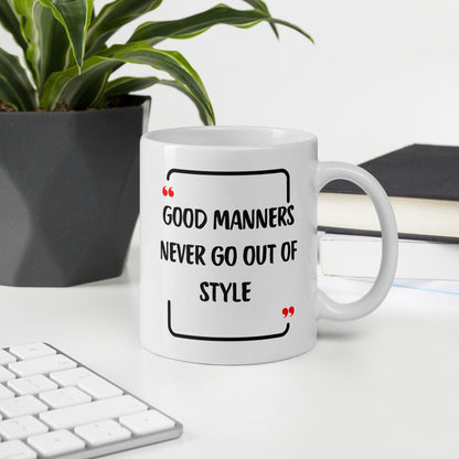 Eternal Elegance Ceramic Mug