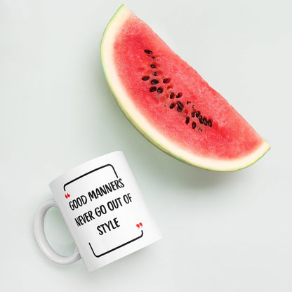 Eternal Elegance Ceramic Mug