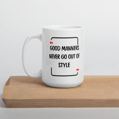 Eternal Elegance Ceramic Mug