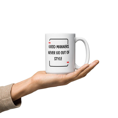 Eternal Elegance Ceramic Mug