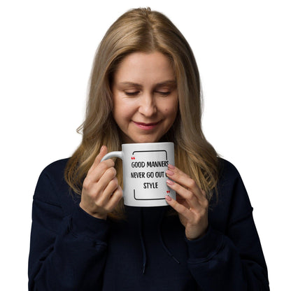 Eternal Elegance Ceramic Mug