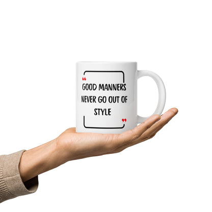 Eternal Elegance Ceramic Mug