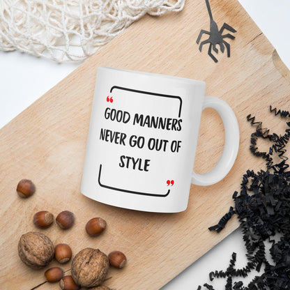 Eternal Elegance Ceramic Mug