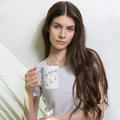Growth Isnt A Straight Line Printed Mug - Inspire Cups