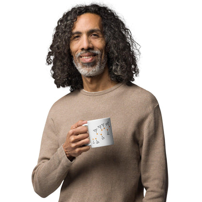 Growth Isnt A Straight Line Printed Mug - Inspire Cups