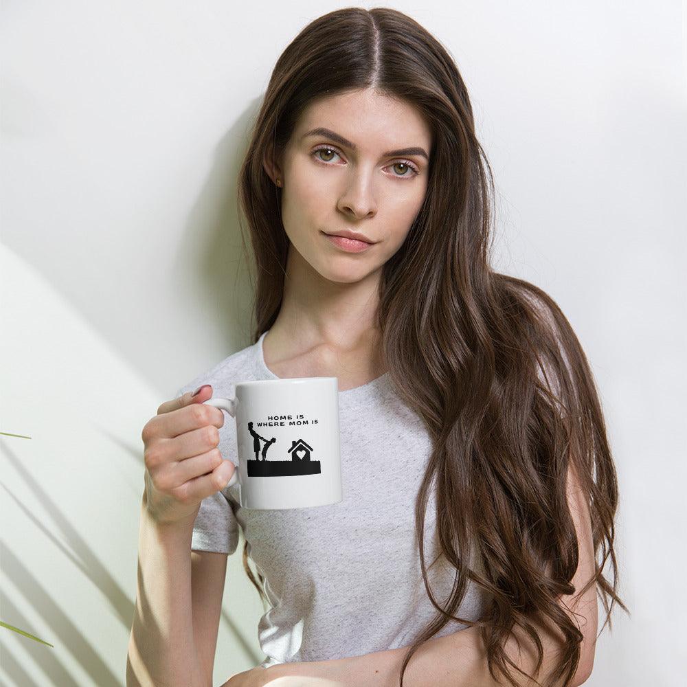 Home Is Where Mom Is Printed Mug - Inspire Cups