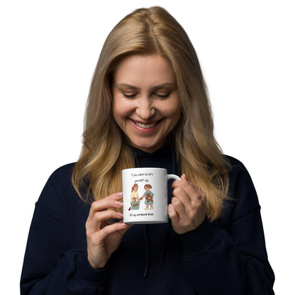 Empathy And Illustrated Ceramic Mug
