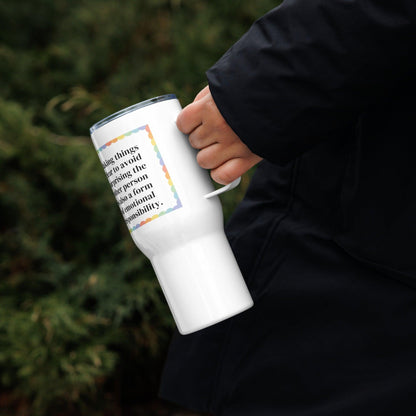 Making Things Clear To Avoid Surprising Printed Travel Mugs