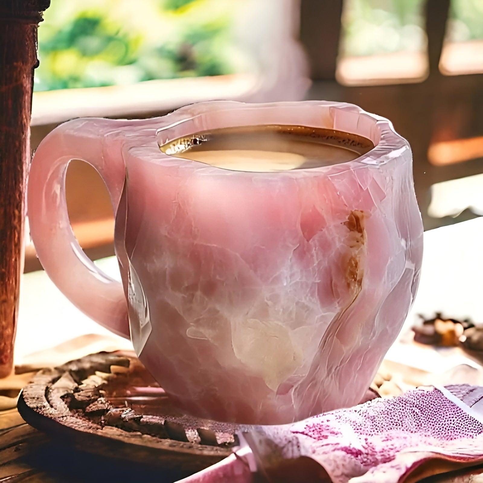 Handcrafted Mineral Crystal Mug - Inspire Cups