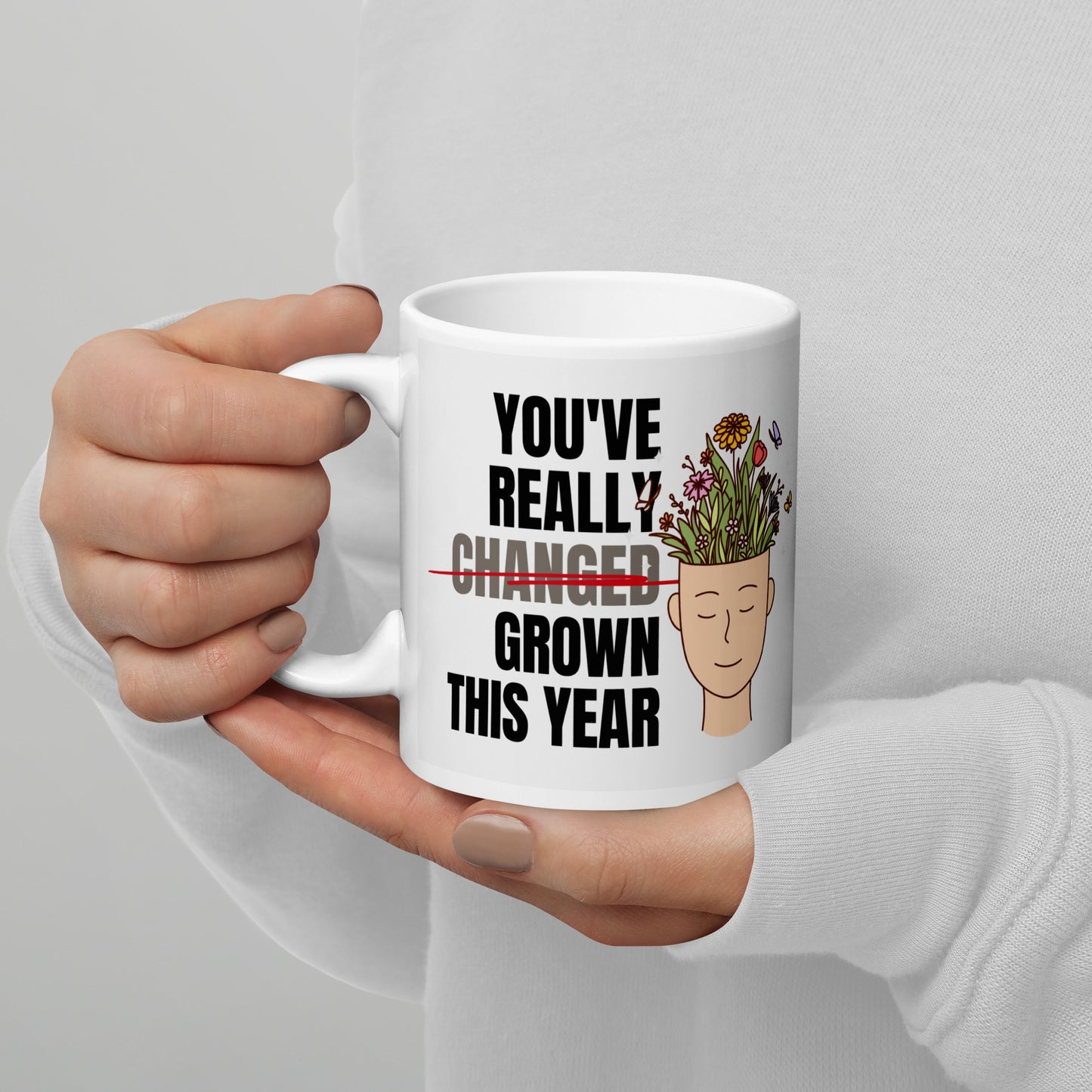 Personal Growth Ceramic Mug