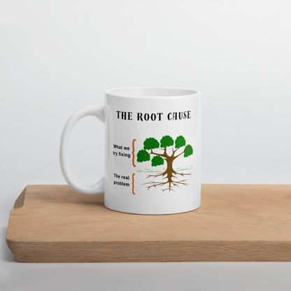 Root Cause Analysis Inspirational Ceramic Printed Mug