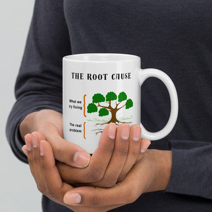 Root Cause Analysis Inspirational Ceramic Printed Mug