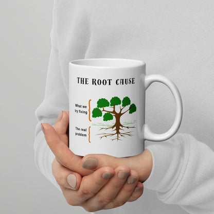 Root Cause Analysis Inspirational Ceramic Printed Mug
