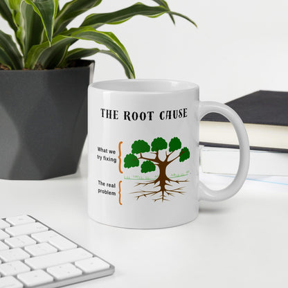 Root Cause Analysis Inspirational Ceramic Printed Mug