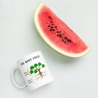 Root Cause Analysis Inspirational Ceramic Printed Mug