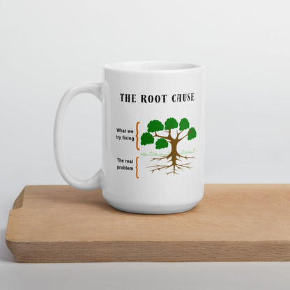 Root Cause Analysis Inspirational Ceramic Printed Mug