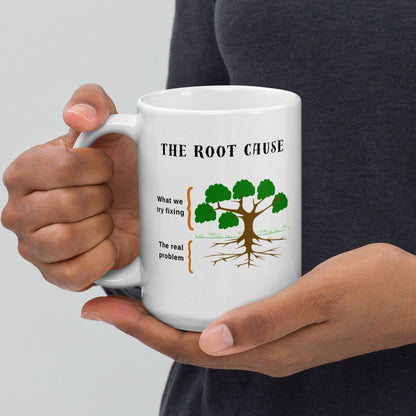Root Cause Analysis Inspirational Ceramic Printed Mug