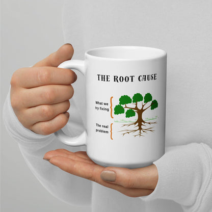 Root Cause Analysis Inspirational Ceramic Printed Mug