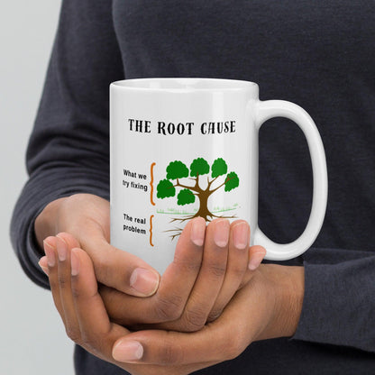Root Cause Analysis Inspirational Ceramic Printed Mug