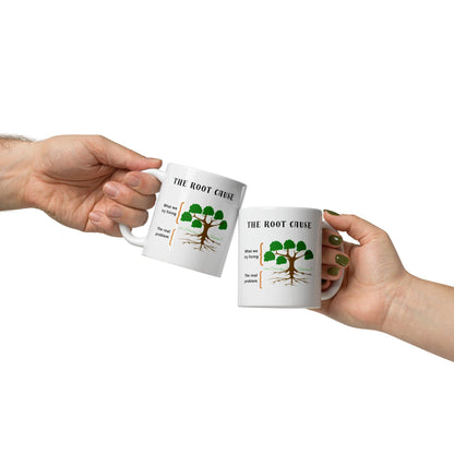 Root Cause Analysis Inspirational Ceramic Printed Mug