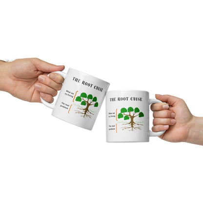 Root Cause Analysis Inspirational Ceramic Printed Mug