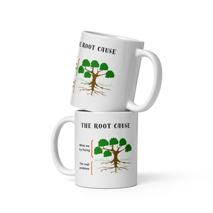 Root Cause Analysis Inspirational Ceramic Printed Mug