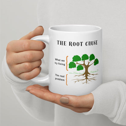 Root Cause Analysis Inspirational Ceramic Printed Mug