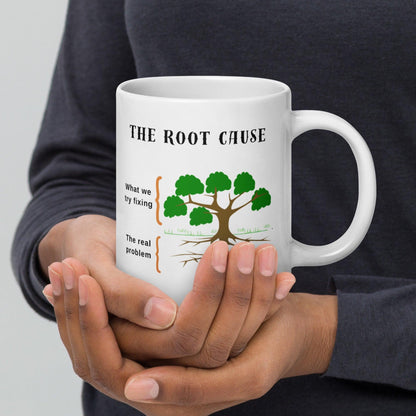 Root Cause Analysis Inspirational Ceramic Printed Mug