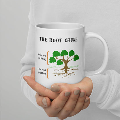 Root Cause Analysis Inspirational Ceramic Printed Mug