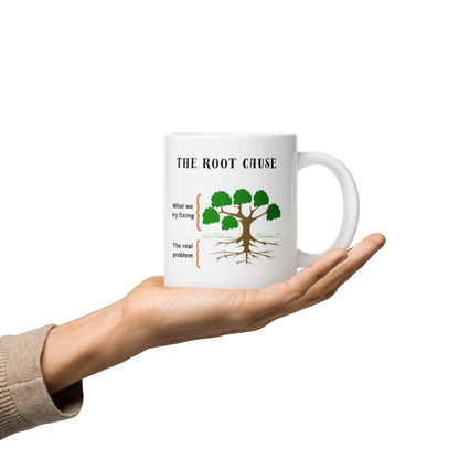 Root Cause Analysis Inspirational Ceramic Printed Mug