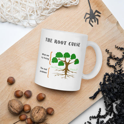 Root Cause Analysis Inspirational Ceramic Printed Mug