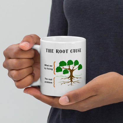 Root Cause Analysis Inspirational Ceramic Printed Mug