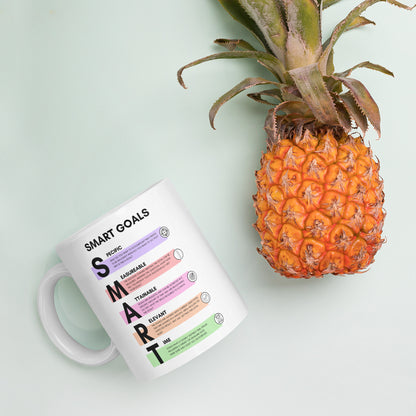 Smart Goals Framework Ceramic Mug