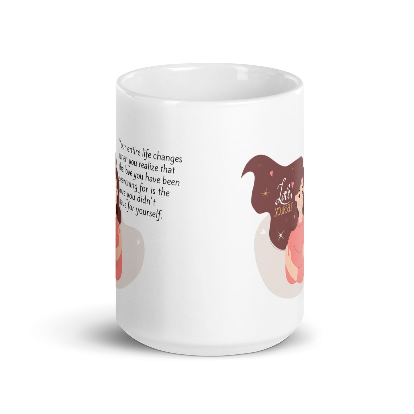 Self Acceptance Affirmation Ceramic Mug