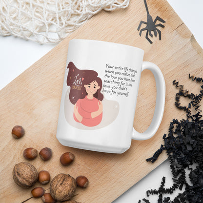 Self Acceptance Affirmation Ceramic Mug