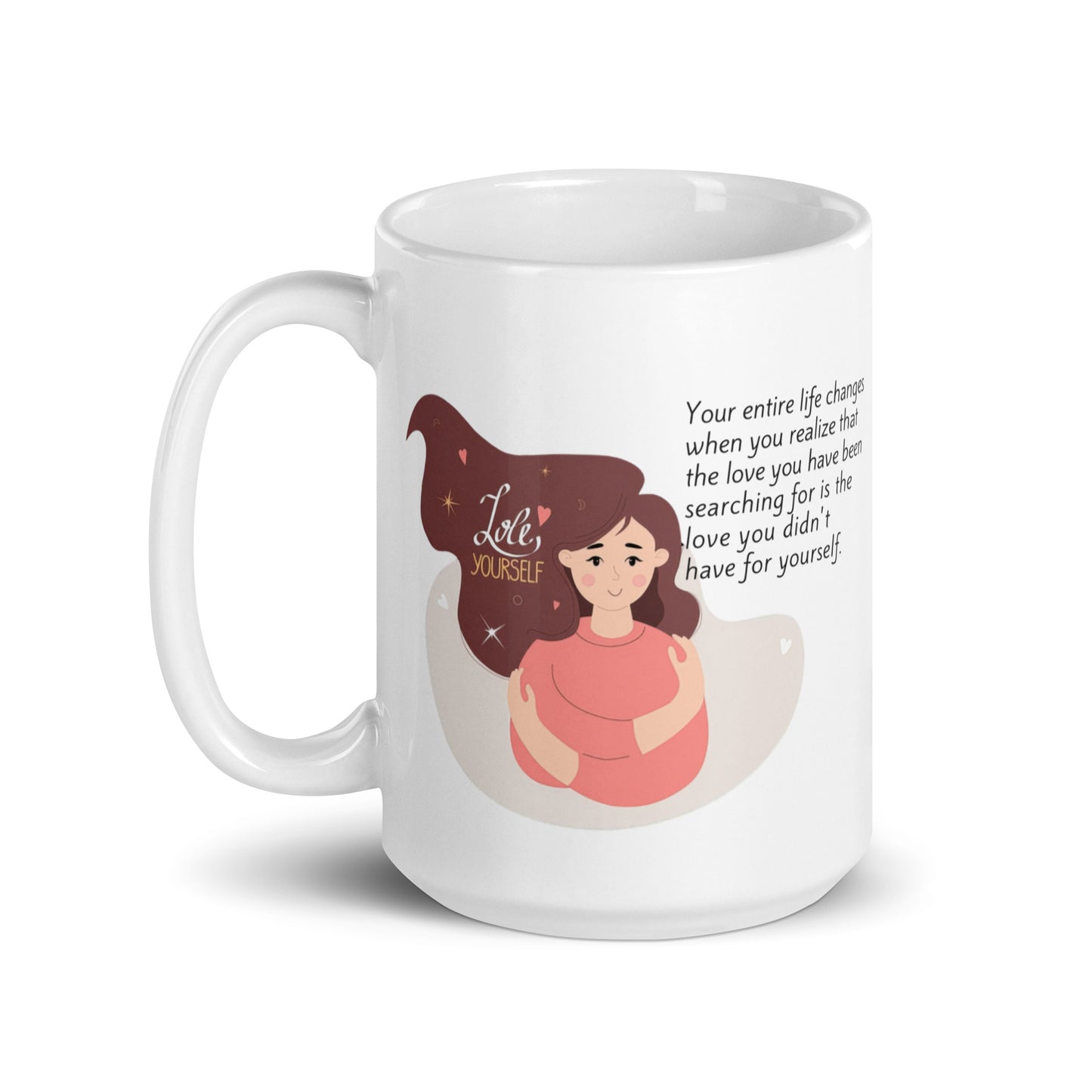 Self Acceptance Affirmation Ceramic Mug