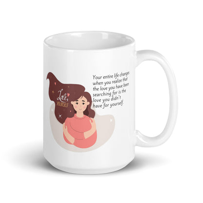 Self Acceptance Affirmation Ceramic Mug