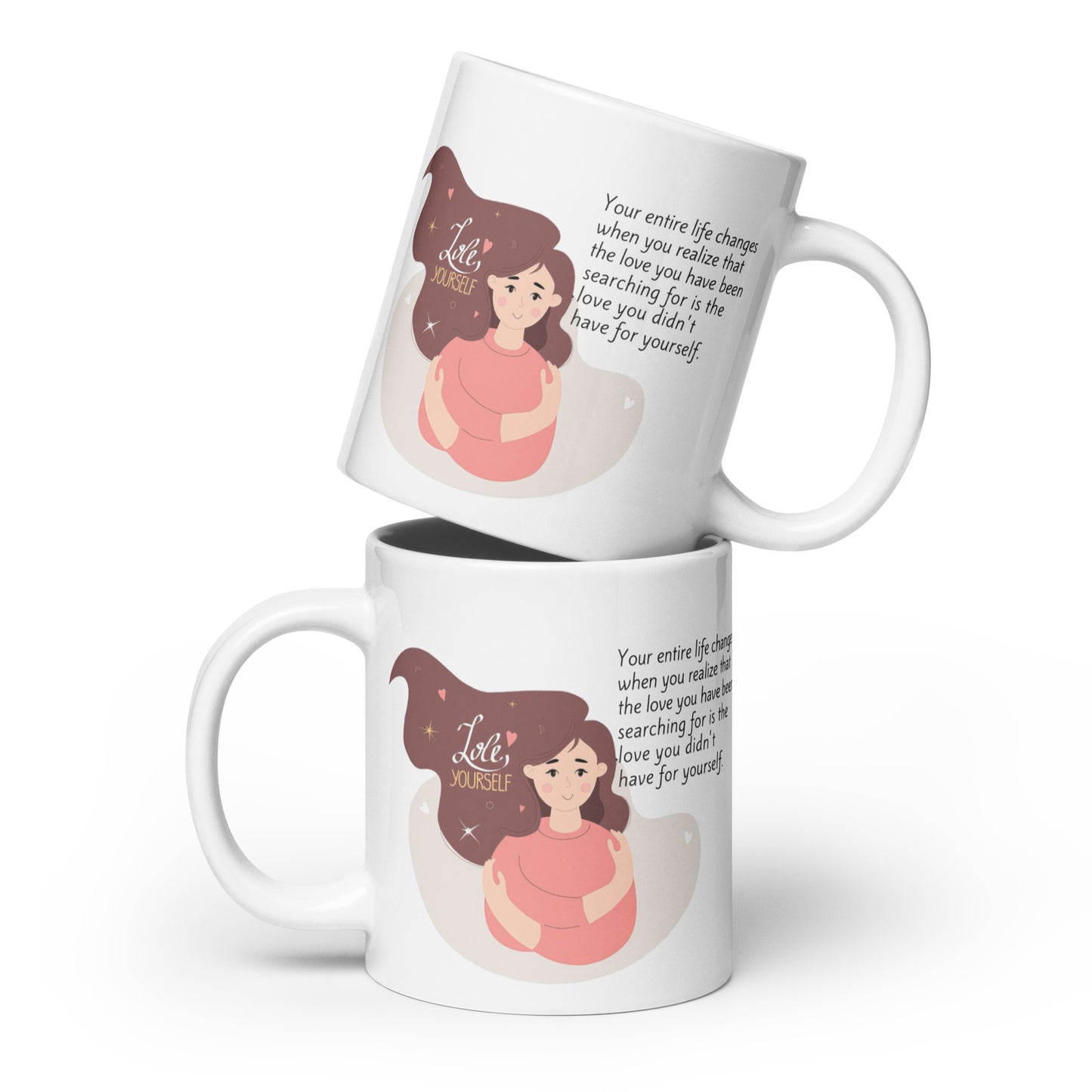 Self Acceptance Affirmation Ceramic Mug