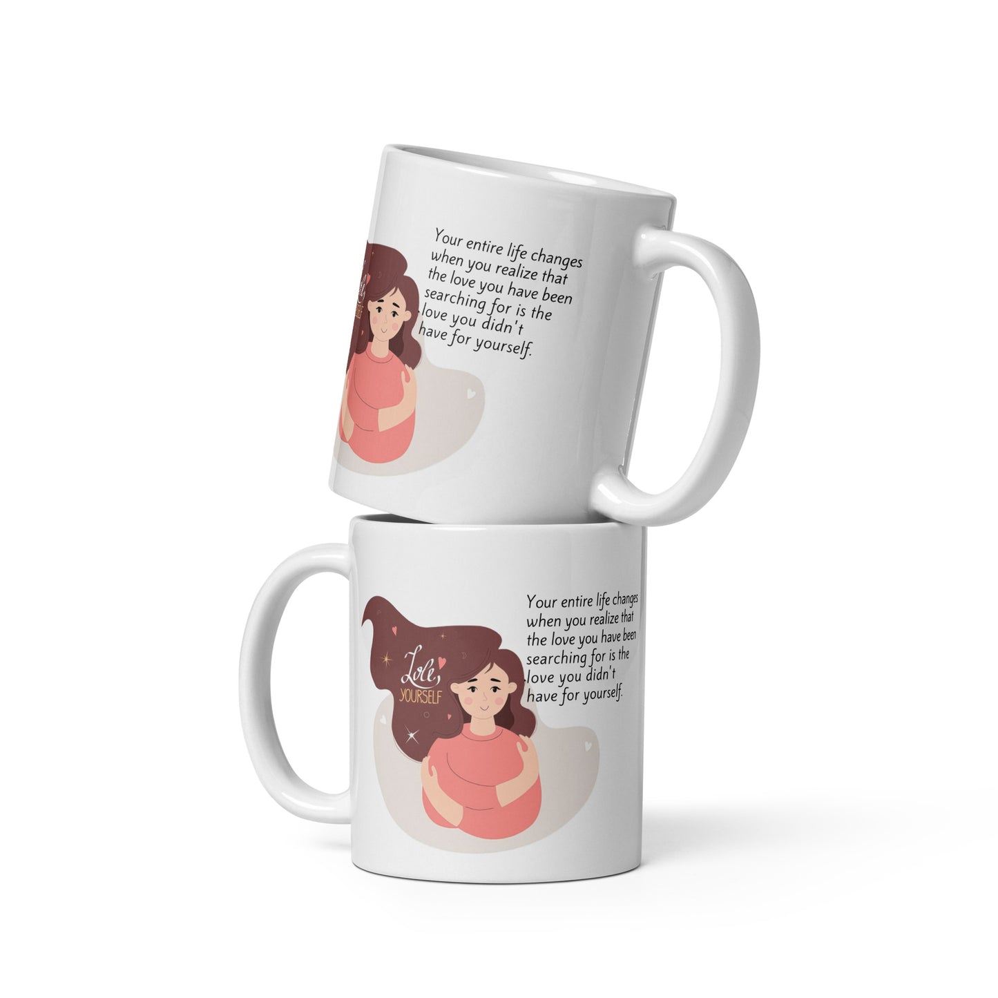 Self Acceptance Affirmation Ceramic Mug