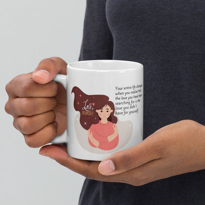 Self Acceptance Affirmation Ceramic Mug