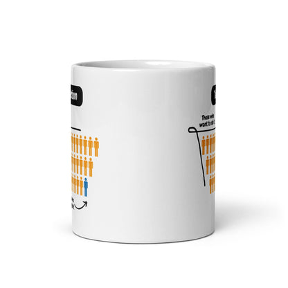 Take Action Those Who Want To Do It Ceramic Mug
