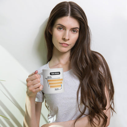 Take Action Those Who Want To Do It Ceramic Mug