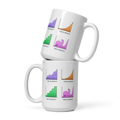 This Is Growth Glossy Mug