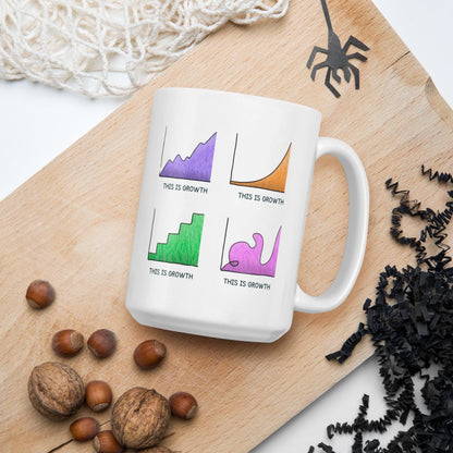 This Is Growth Glossy Mug