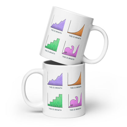 This Is Growth Glossy Mug