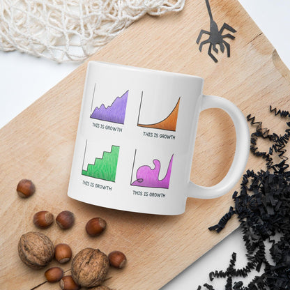 This Is Growth Glossy Mug