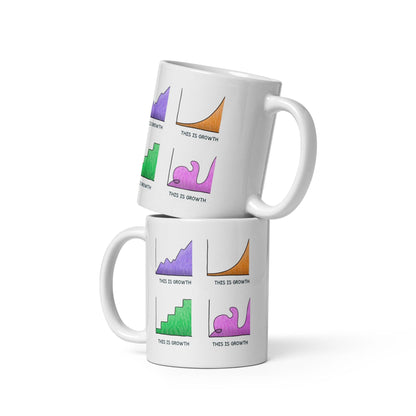This Is Growth Glossy Mug